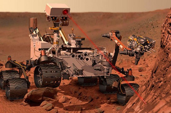 Марсоходом Curiosity опробован в работе миниатюрный бур 