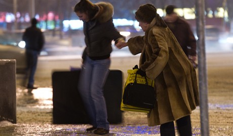 На улицах Москвы гололед, но должно быть потепление