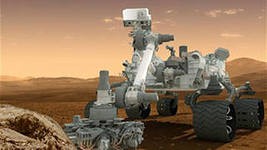 Марсоход Curiosity впервые получил образцы с помощью своей "дрели"