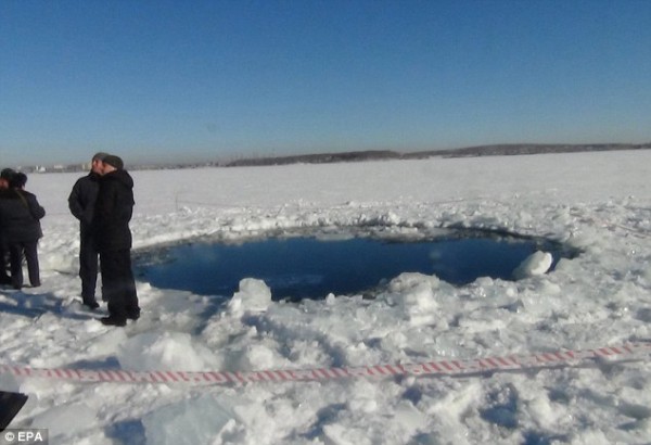 В районе озера Чебаркуль обнаружены фрагменты метеорита 