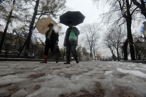 В пятницу Москву посетит оттепель и мокрый снег