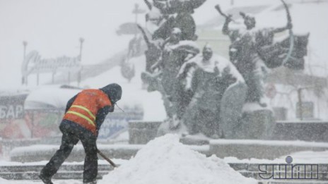 В столице Украины объявлена чрезвычайная ситуация