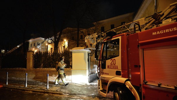 Пожар в ГИТИСе ликвидирован