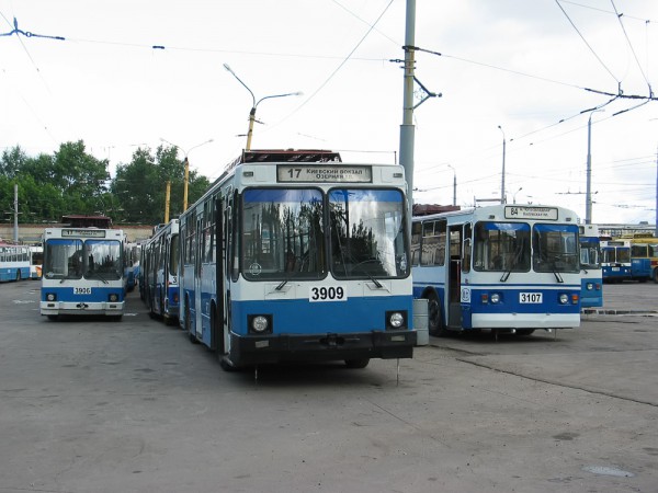 На юго-западе Москвы остановились троллейбусы 