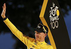 Британец Кристофер Фрум выиграл Tour de France