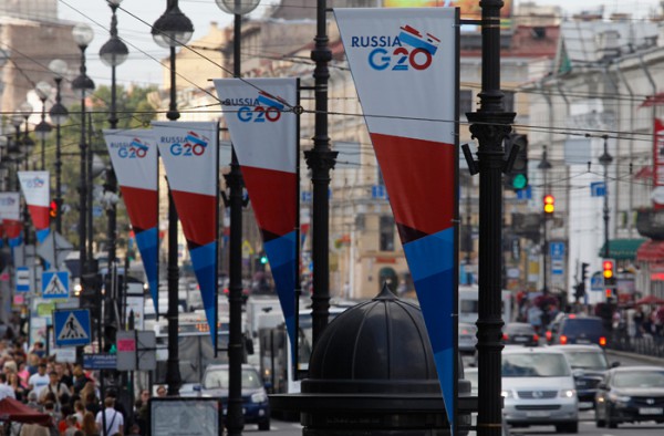 В Санкт-Петербурге начнётся саммит «Большой двадцатки»