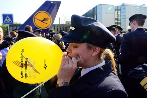 425 тысяч пассажиров станут жертвой забастовки пилотов Lufthansa