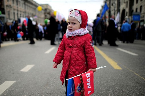 На Красной площади состоится самая массовая первомайская демонстрация 