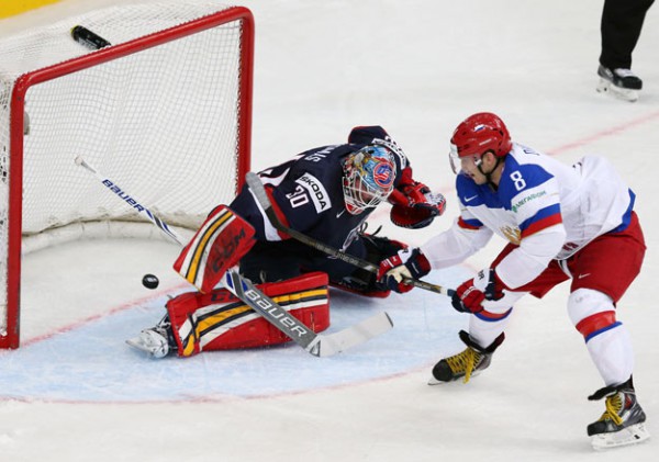 На ЧМ по хоккею россияне разгромили американцев