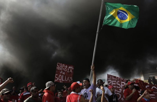 В крупных городах Бразилии прошли акции протеста 