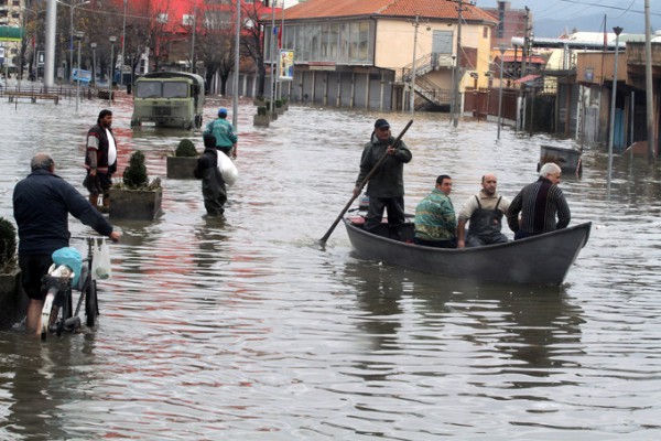 Балканы уходят под воду 