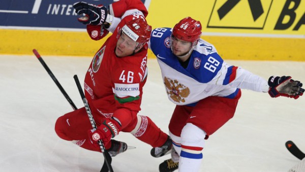 Российская сборная победила белорусов и уверенно прошла в четвертьфинал ЧМ