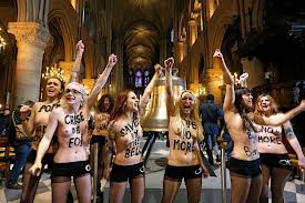 Прокуратура Франции оштрафовала девять активисток движения Femen на 1500 евро.