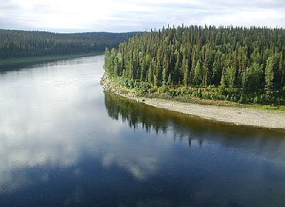 Оползень стал причиной аномального повышения уровня воды в реке нацпарка Коми