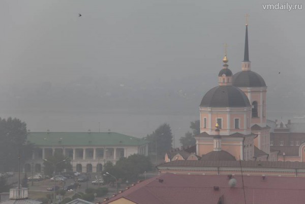 Смог вновь вернулся в Томск