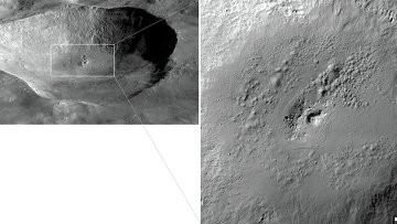 Зонд Dawn обнаружил водород в гигантском кратере на астероиде Веста