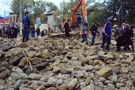 Семь человек погибли в результате подтоплений домов в дагестанском Дербенте 