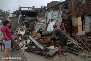 Более двадцати человек погибли из-за бушующего над Кубой урагана «Сэнди»