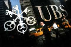 Чистый убыток UBS в III кв - $2,31 млрд  против прибыли годом ранее