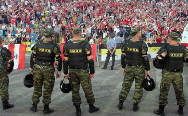 Для нарушителей возможен пожизненный запрет на посещение стадионов