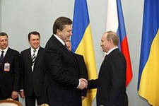 Президент России Владимир Путин  провел переговоры с президентом Украины Виктором Януковичем